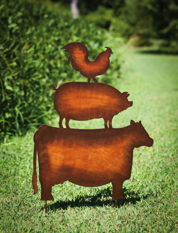 Evergreen Enterprises 65398 Farm Animals Garden Stake at Sears.com