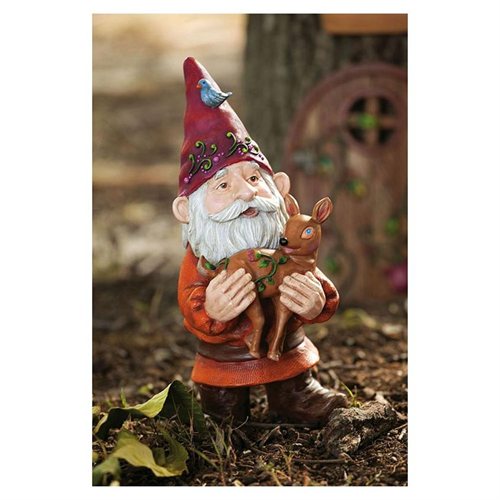 Evergreen Enterprises 841885 Fawn and Gnome Statuary at Sears.com