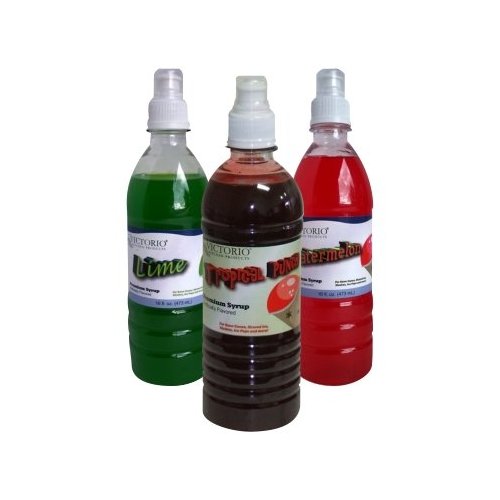 Victorio Kitchen Products VKP1107 3-Pack Shaved Ice And Snow Cone Syrups - Summer Flavors at Sears.com