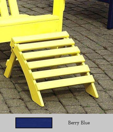 PRAIRIE LEISURE DESIGN 19 Berry Blue Adirondack Ottoman - Berry Blue at Sears.com