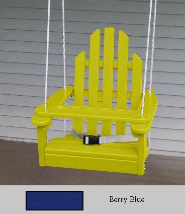 PRAIRIE LEISURE DESIGN 64 Berry Blue Kiddie Swing - Berry Blue at Sears.com
