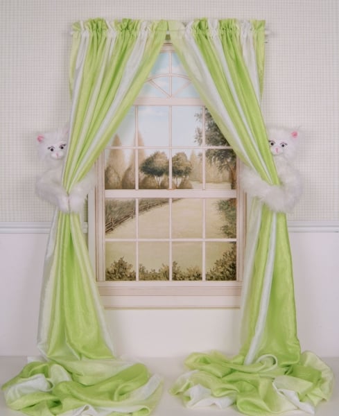 Curtain Critters ALWTKT031208SGL Plush Best Friends White Kitty Curtain Tieback Toy at Sears.com