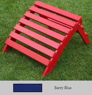PRAIRIE LEISURE DESIGN 18 Berry Blue Grandparents Ottoman - Berry Blue at Sears.com