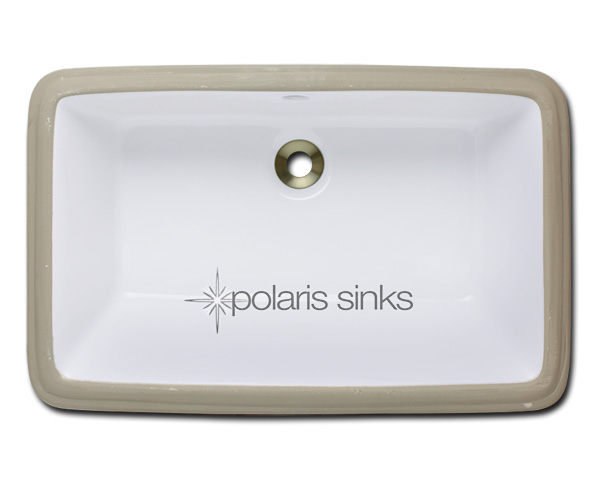 Polaris Sink PU2181W White Rectangular Undermount Bathroom Sink� at Sears.com