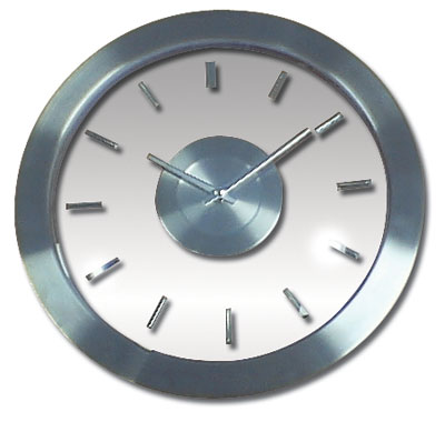 Ruda Overseas 310 Transp Wall CLock 12 in. at Sears.com
