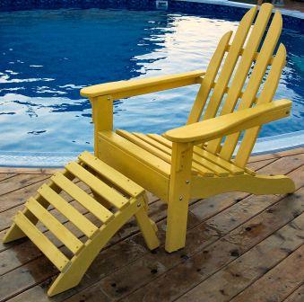 Prairie Leisure Deisign 1119 Adirondack Chair and Ottoman Set at Sears.com