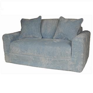 Fun Furnishings 10283 Aqua Combination Sofa Sleeper at Sears.com