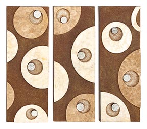 Benzara 65740 Set Of 3 The Wall Designer Metal Wall Art Decor Sculpture at Sears.com