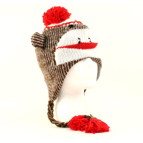 St Louis Wholesale Sockmonkey Brown Sock Monkey Knit Hat- Pack of 10 at Sears.com