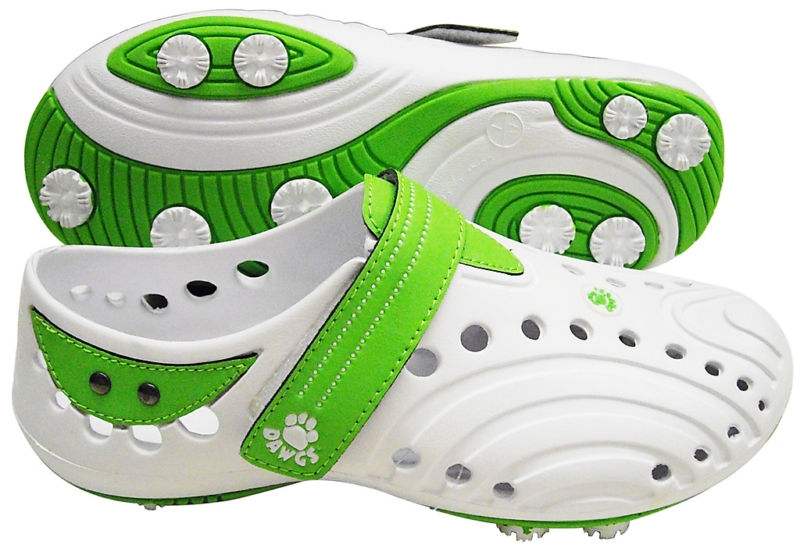 USA Dawgs WGS9183 DAWGS Womens Golf Spirit - White-Lime Green - Size 10 at Sears.com