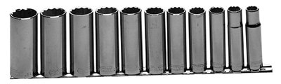 Allen 026-19215 Dwos 11Pc. 1-2 Inch dr Deep Chromescket Set 1-2 Inch-1-1- at Sears.com