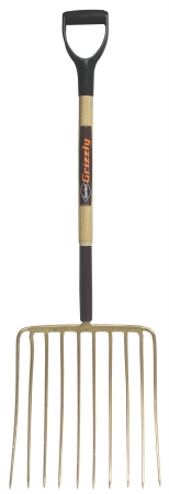 Ames True Temper Garant P - Ensilage Fork 10 Tine D Handle- Gold 36 Inch - G1016DP at Sears.com