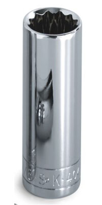 SK HAND TOOLS Sk Hand Tool Llc SK42424 .38 in. Drive 12 Point Deep Fractional Socket .75 in. at Sears.com