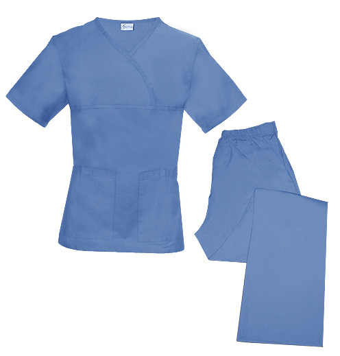 Spectrum Uniforms 844064001166 Tops-Pants Sets - Cblue - Size 2X at Sears.com