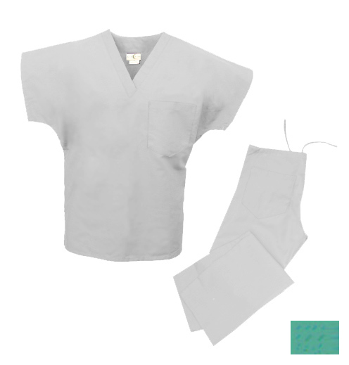 Spectrum Uniforms 844064031316 Tops-Pants Sets - Jade - Large at Sears.com