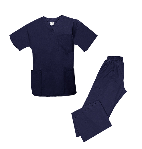 Spectrum Uniforms 844064000411 Tops-Pants Sets - Navy - X-Small at Sears.com