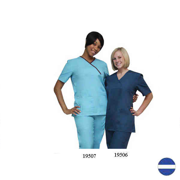 Spectrum Uniforms 844064040899 Tops-Pants Sets - Royal-White - Medium at Sears.com