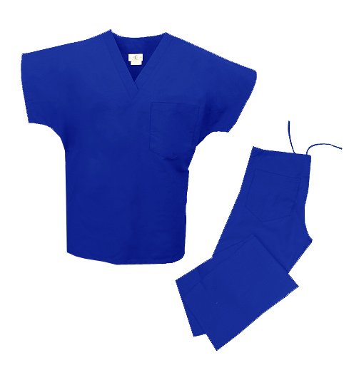 Spectrum Uniforms 844064003863 Tops-Pants Sets - Royal - Size 2X at Sears.com