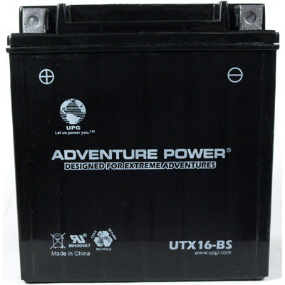 Universal Power UTX16-BS Dry Charge AGM 12 Volt Battery at Sears.com