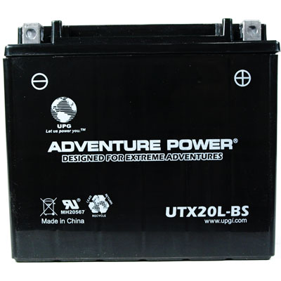 Universal Power UTX20L-BS Dry Charge AGM 12 Volt Battery at Sears.com