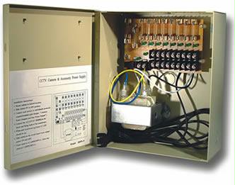 SAFETY TECHNOLOGY MPS-12DC-16UL Multi Power Supply - 16 Camera - 12 Volt Power Supply at Sears.com