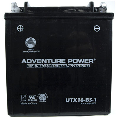 Universal Power UTX16-BS-1 Dry Charge AGM 12 Volt Battery at Sears.com