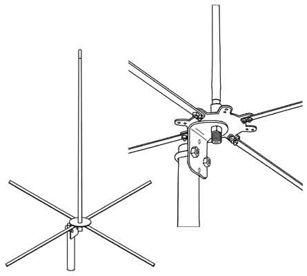 Firestik 2MCKB 4 FT - 122 CM 2-METER BASE ANTENNA at Sears.com