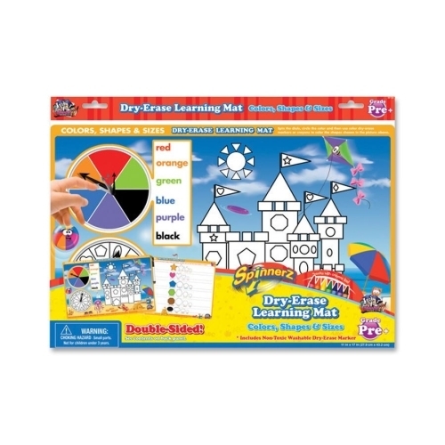 The Board Dudes Spinner Dry-Erase Mat, Colors-Sha at Sears.com