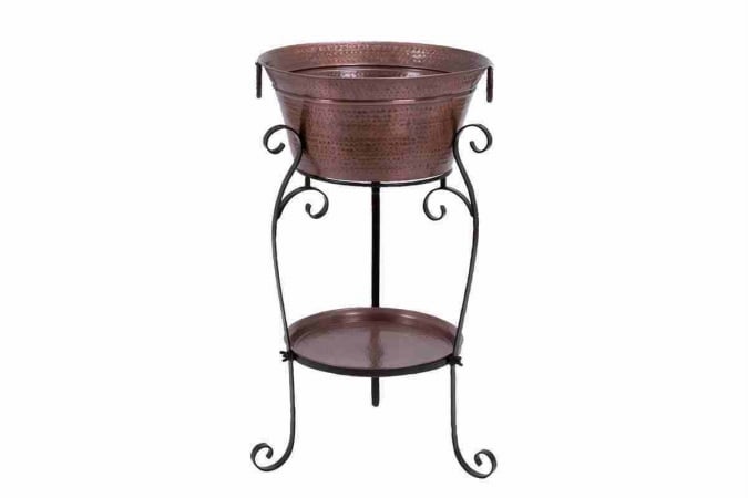 Benzara 31323 Metal Wine Cooler Stand at Sears.com