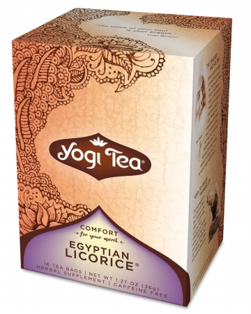 Yogi 0672089 Yogi Tea, Egyptian Licorice, Caffeine Free, 16 Tea Bags, 1.27 oz - 36 g - Case of 6 - 16 Bag at Sears.com