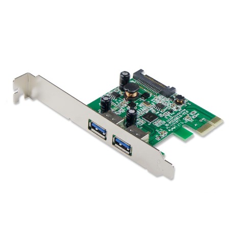 SYBA SY-PEX20124 USB 3.0 2-port PCI-Express x 1 Ver 2.0 Controller Card with SATA Power Connector at Sears.com