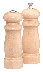 Chef Specialties 06202 6 Inch - 15cm SalemNatural Pepper Mill Salt MillSet at Sears.com