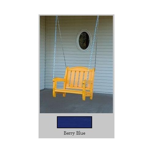 PRAIRIE LEISURE DESIGN Garden Swing Chair - Berry Blue at Sears.com