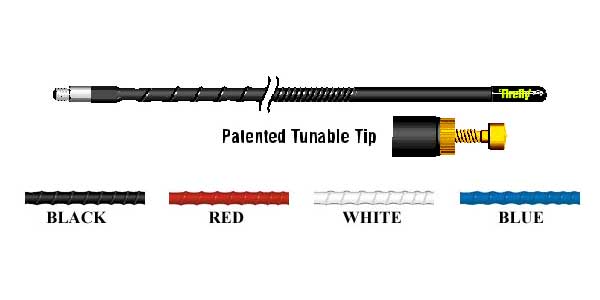 Firestik FL4-R 4 ft. Firefly .63 Wave 200 Watt Antenna - Red at Sears.com