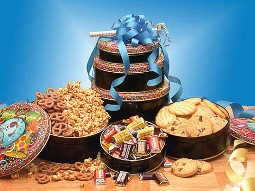 Gift Basket Birthday Treats Gourmet Gift Tower- Medium- 86052 at Sears.com