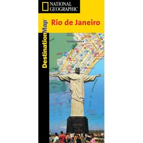 National Geographic DC00622048 Map Of Rio de Janeiro at Sears.com