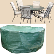Bosmere B322 98 Inch Round Patio Set Polyethylene Cover at Sears.com