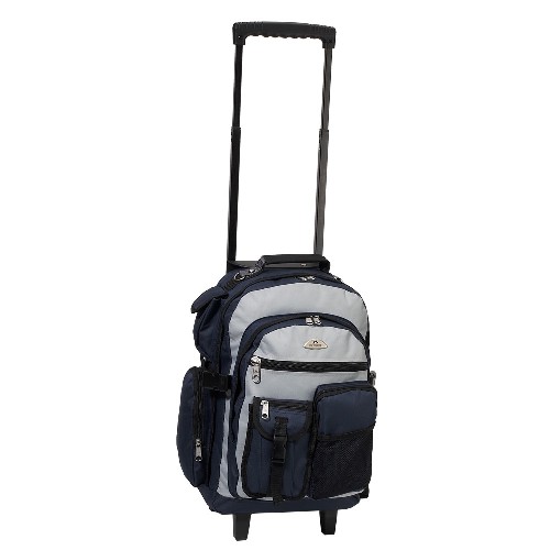 Everest 5045WH-GY 18.5 in. Deluxe Rolling Backpack at Sears.com