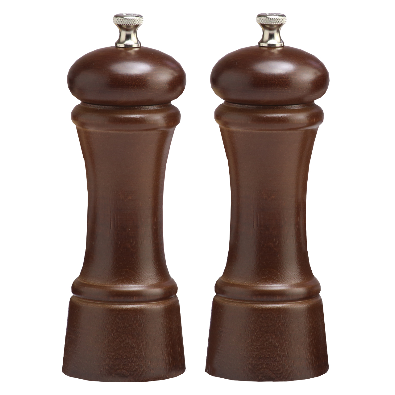 Chef Specialties 06102 6 Inch - 15cm EleganceWalnut Pepper Mill Salt Mill Set at Sears.com