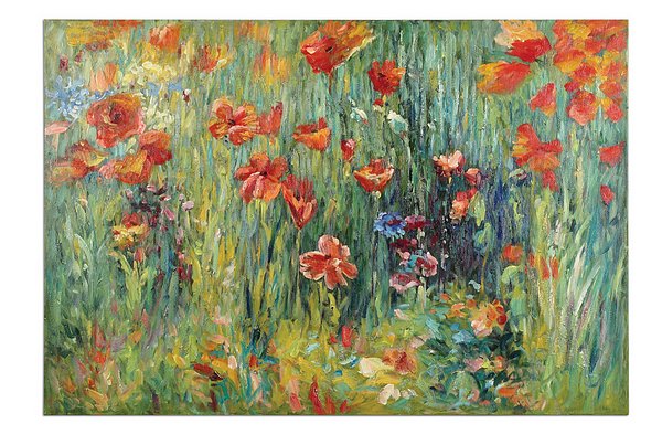 Grace Feyock 32223 Floral Pathway Stretched Canvas at Sears.com