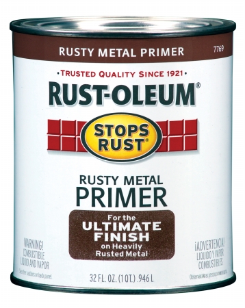 Zinsser Rustoleum 1 Quart Rusty Metal Primer Protective Enamel Oil Base Paint  7769-502 at Sears.com