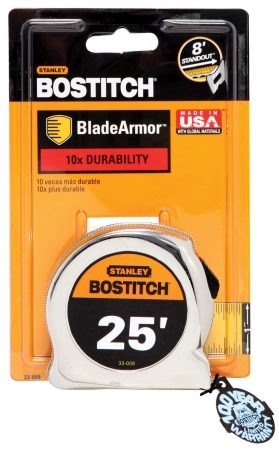 Stanley Hand Tools 1in. X 25ft. Bostitch Tape With BladeArmor  33-008 at Sears.com