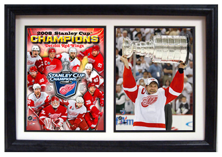 Encore Select PRD-65AD1008 Detroit Red Wings Champions Lindstrom Memorabilia Including Two 8 in. x 10 in. Photographs in a 12 in. x 18 in. Del at Sears.com