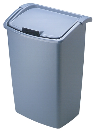 Rubbermaid 45 Qt Bisque Dual Action Wastebasket  FG280300BISQU - Pack of 6 at Sears.com