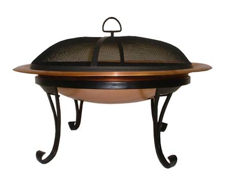 Asia Direct AD248 28 in. Folding Copper Fire Pit Bowl at Sears.com