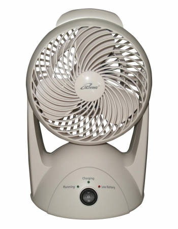 TLM ILG937 iLIVING 9.6V NiMH Battery Rechargeable Portable Fan with 6 in. Blade, 8 Hrs Cooling, Outdoor and Indoor Use at Sears.com