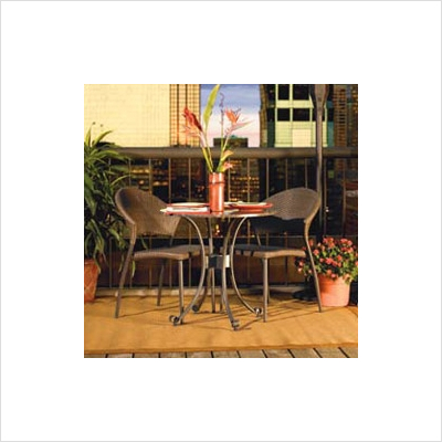 Outdoor GreatRoom company PBCH Patio Bistro All-Weather Wicker Chairs - Set of 2 at Sears.com
