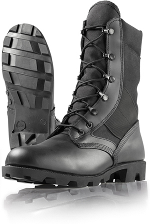 Wellco Footwear B130-8W 8 Wide Jungle Hot Weather Combat Boots - Black at Sears.com