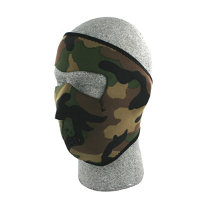 Zan Headgear WNFM118 Neoprene Face Mask  Woodland Camouflage at Sears.com