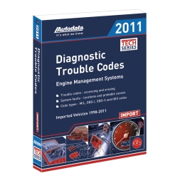 Autodata ADT11-350 2011 Diagnostic Trouble Code Manual for Import Vehicles at Sears.com